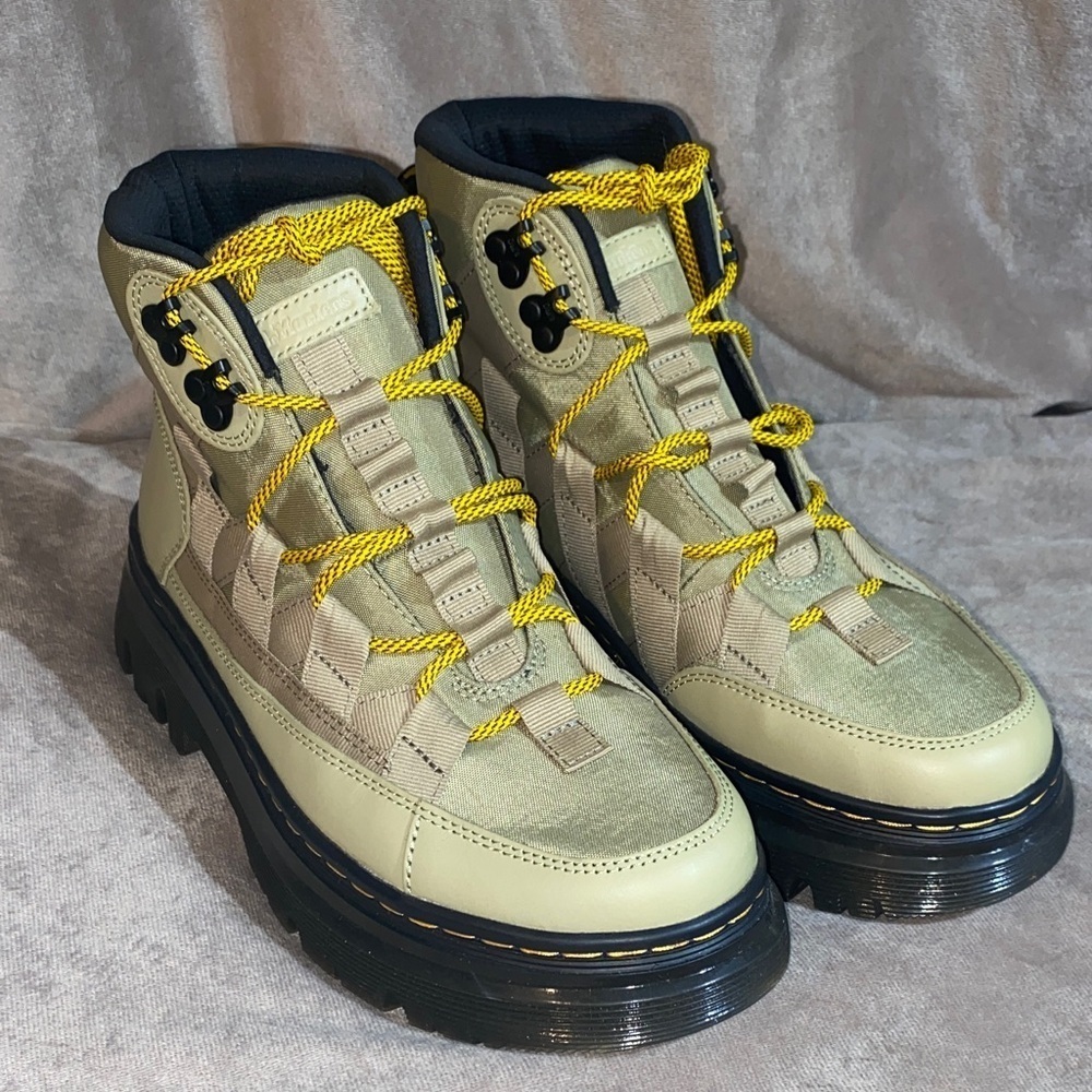Doc Martens Boury Nylon and leather casual boots 🆕 NWOT